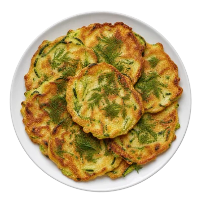 Кабачковые оладьи